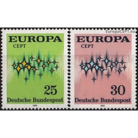 Germany 1972. Europa CEPT