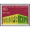 Liechtenstein 1969. EUROPA & CEPT on Symbolic Colonnade