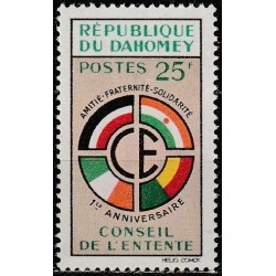 Dahomey 1960. Organization of Western African countries