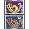Lichtenšteinas 1973. CEPT: stilizuotas pašto ragas (3 rodyklės paštui, telegrafui ir telefonui)