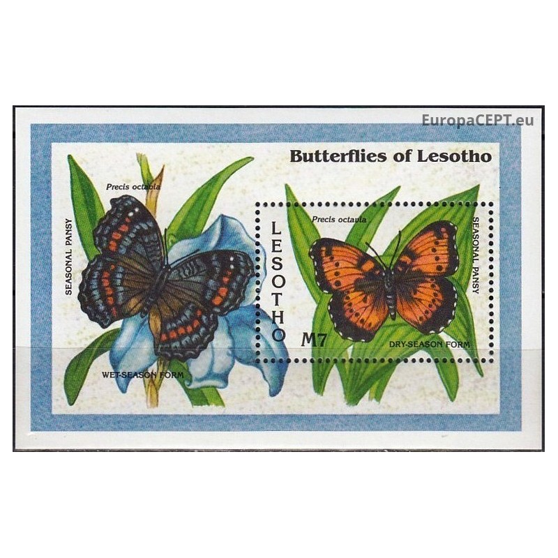 Lesotho 1993. Butterflies