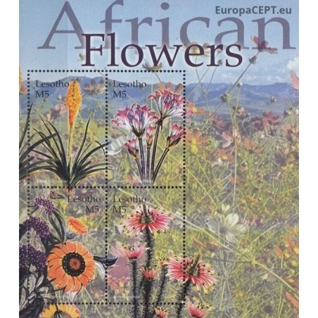 Lesotas 2004. Afrikos gėlės