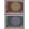 Luxembourg 1970. CEPT: Stylised Sun from 24 Fibres