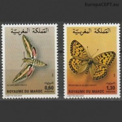 Morocco 1982. Butterflies