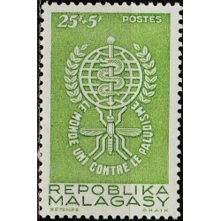 Madagaskaras 1962. Kampanija prieš maliariją