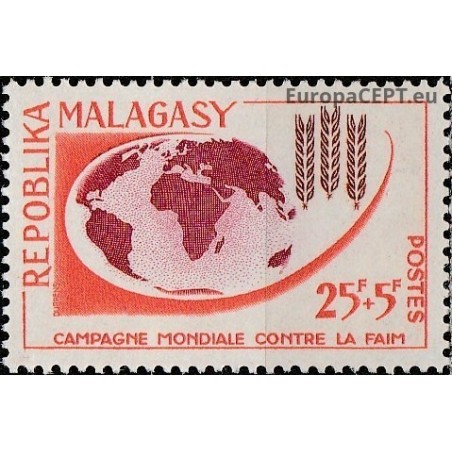 Madagascar 1963. Freedom from hunger