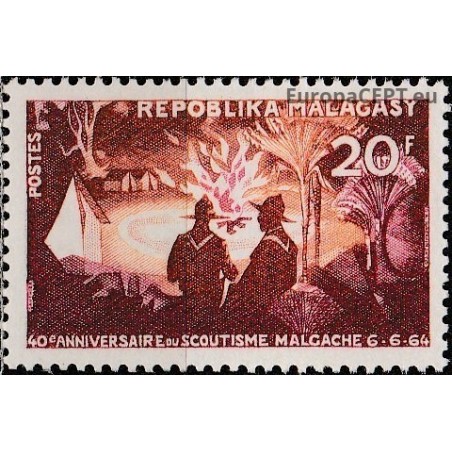 Madagaskaras 1964. Skautai