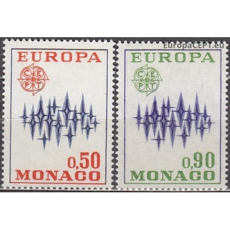 Monakas 1972. Europa CEPT