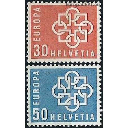 Switzerland 1959. Europa (stylised keychain) (symbolic keychain)