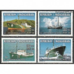 Madagascar 1996. Greenpeace ships