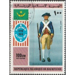 Mauritanija 1976. Amerikos revoliucija (karo uniformos)