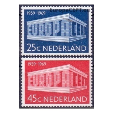 Nyderlandai 1969. Simbolinis EUROPA CEPT paminklas