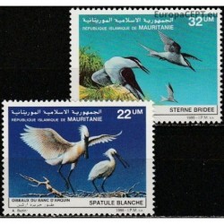 Mauritanija 1986. Paukščiai