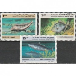 Mauritanija 1987. Žuvys
