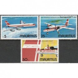 Mauritius 1977. Airplanes