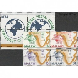 Malawi 1974. Universal Postal Union anniversary