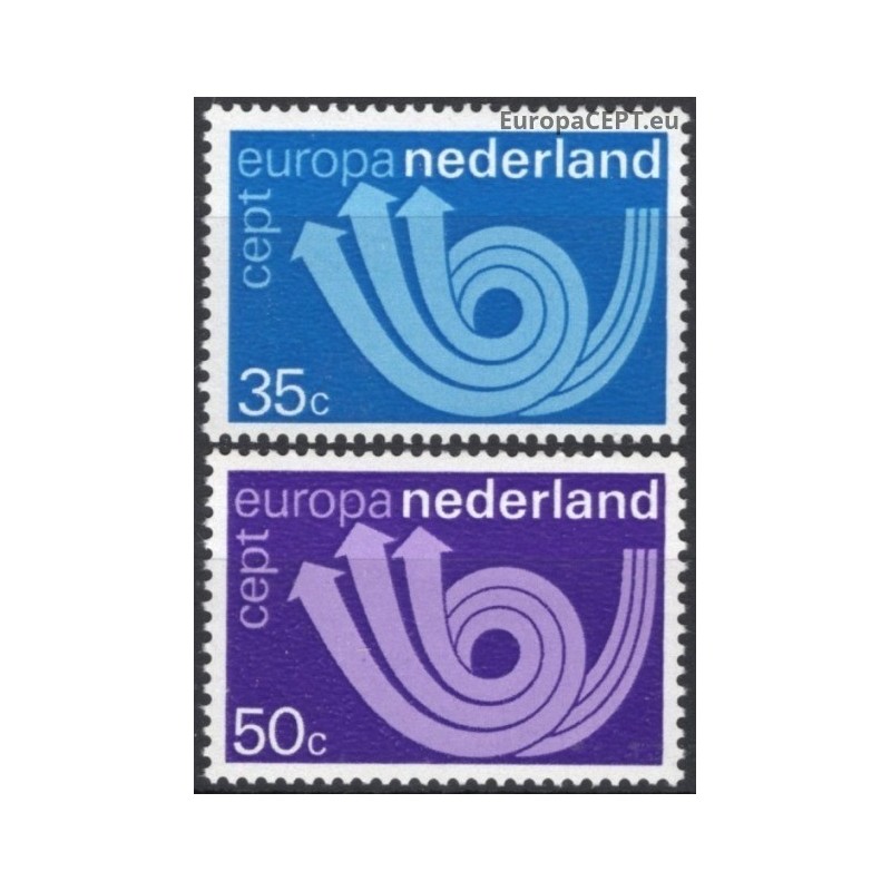 Netherlands 1973. CEPT: Stylised Post Horn (Post,Telegraph & Telephone)