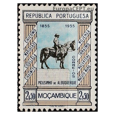 Mozambikas 1955. Monumentas nacionaliniam herojui