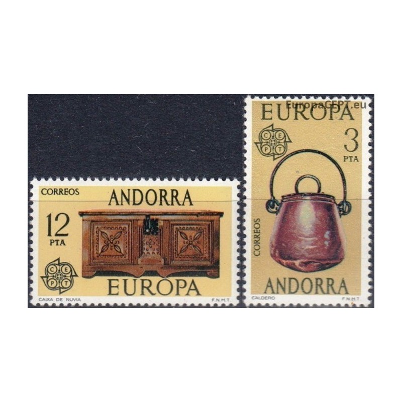 Andorra (spanish) 1976. Artisanal Handicrafts