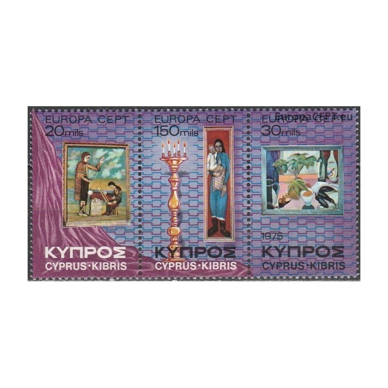 Kipras 1975. Paveikslai