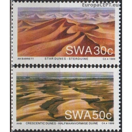 Pietvakarių Afrika 1989. Dykumos