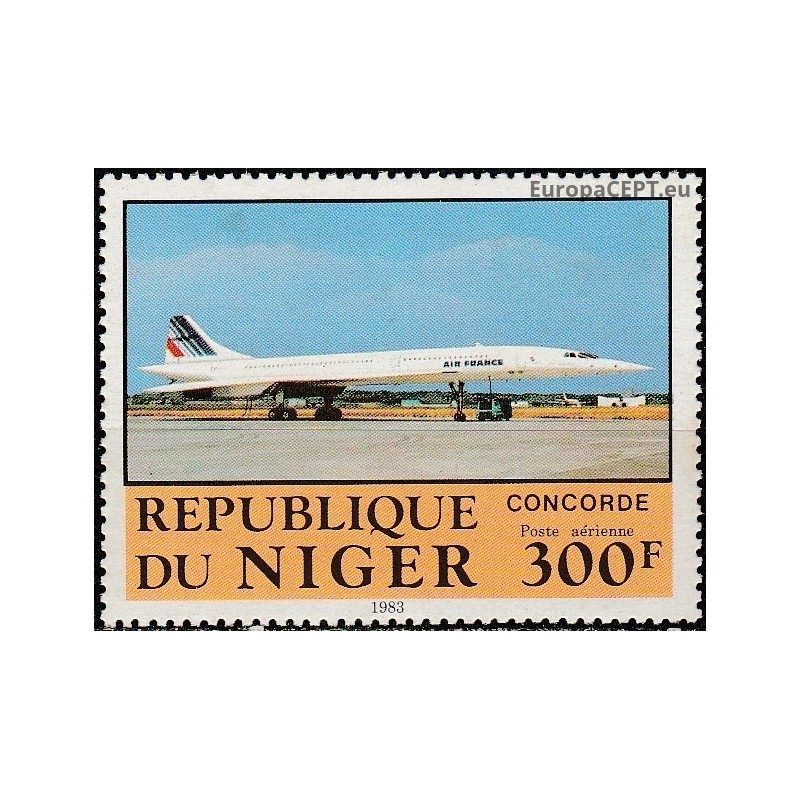 Niger 1983. Airplanes