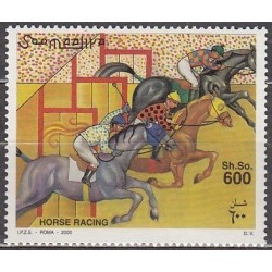 Somalia 2000. Horse riding