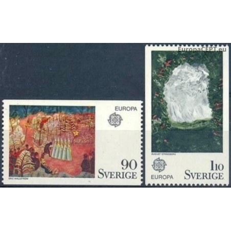 Sweden 1975. Paintings