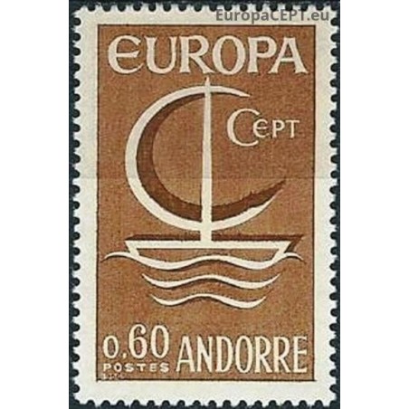 Andora (pranc) 1966. CEPT: Simbolinis laivelis