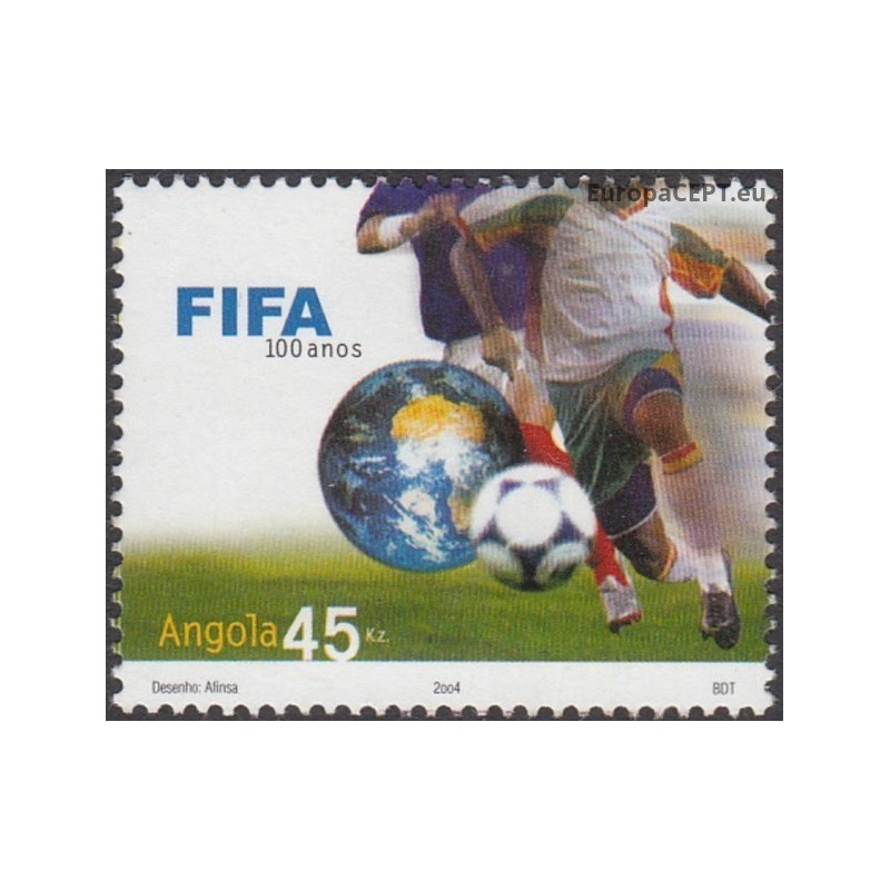 Angola 2004. Futbolas (100 metų FIFA)