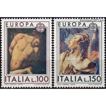 Italija 1975. Paveikslai