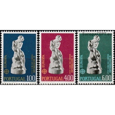 Portugalija 1974. Skulptūros