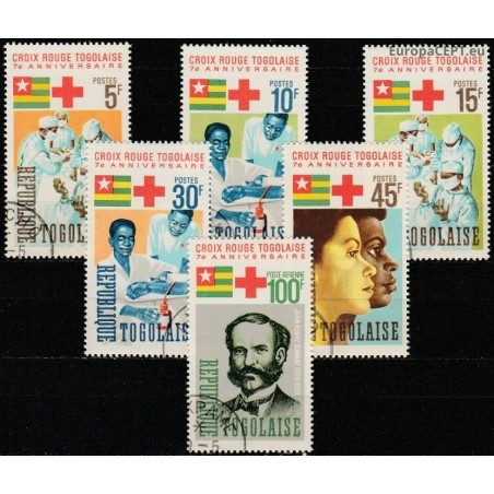 Togo 1966. Red Cross