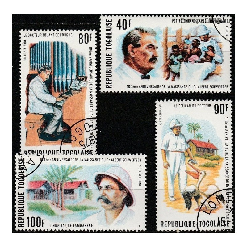 Togo 1975. Albert Schweitzer