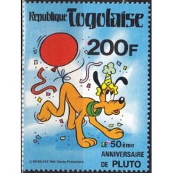 Togo 1980. 50 years Pluto