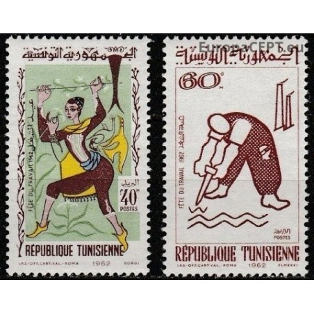 Tunisas 1962. Profesijos
