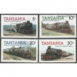 Tanzanija 1985. Lokomotyvai