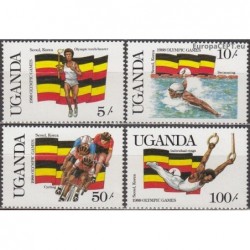 Uganda 1987. Summer Olympics Seoul