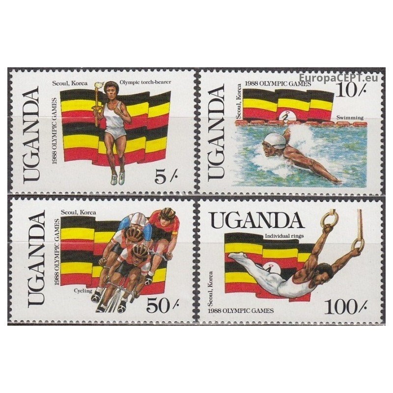 Uganda 1987. Summer Olympics Seoul
