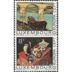 Luxembourg 1975. Paintings