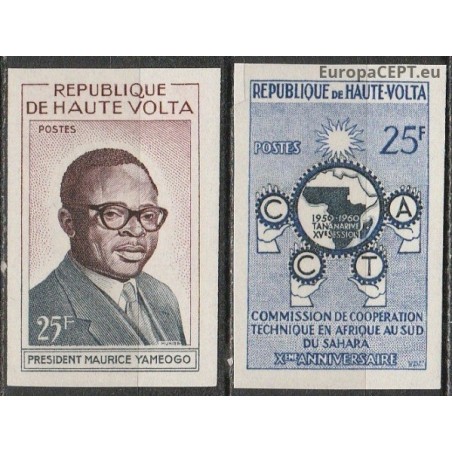 Upper Volta 1960. President Maurice Yameogo (CCTA - imperforated)