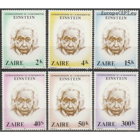 Zaire 1980. Albert Einstein