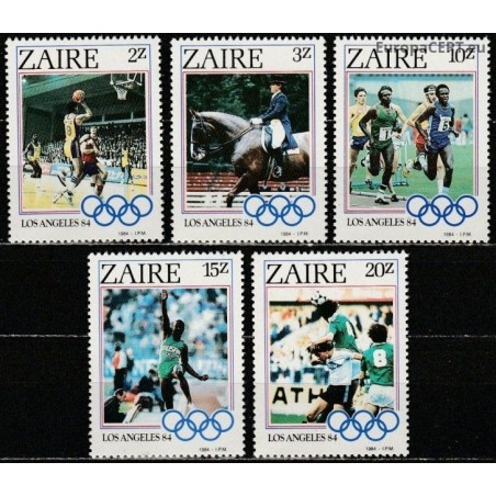 Zaire 1984. Summer Olympic Games Los Angeles