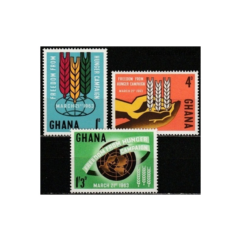 Ghana 1963. Freedom from hunger