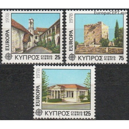 Cyprus 1978. Architecture monuments
