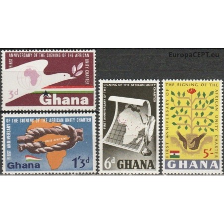 Gana 1964. Afrikos suvienijimo chartija