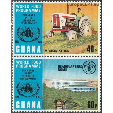 Ghana 1973. Agriculture and food industry