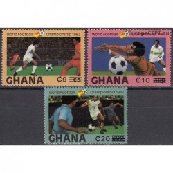 Ghana 1984. FIFA World Cup (overprints)