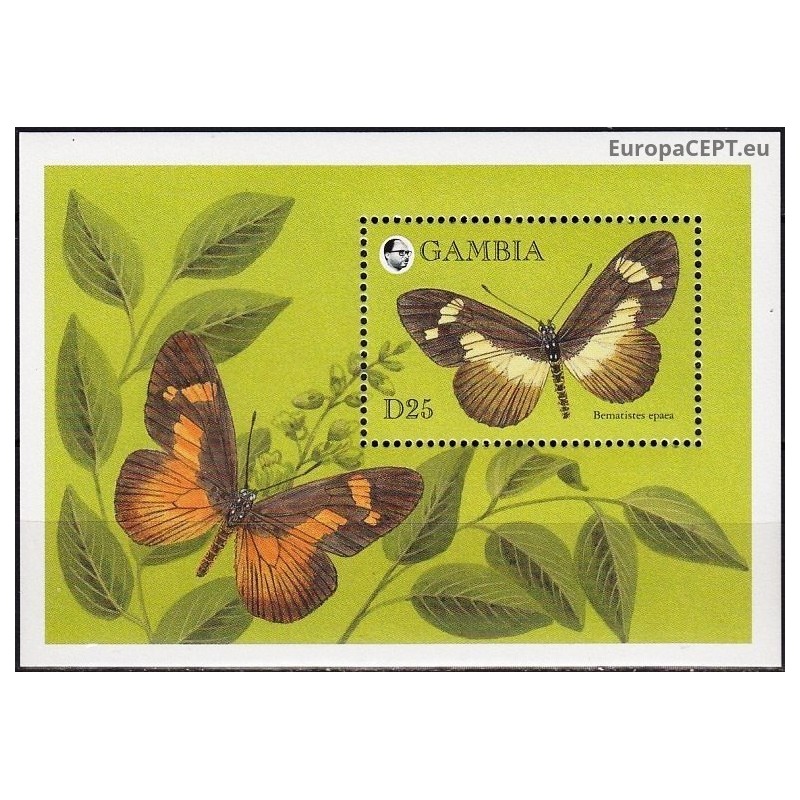 Gambia 1994. Butterflies