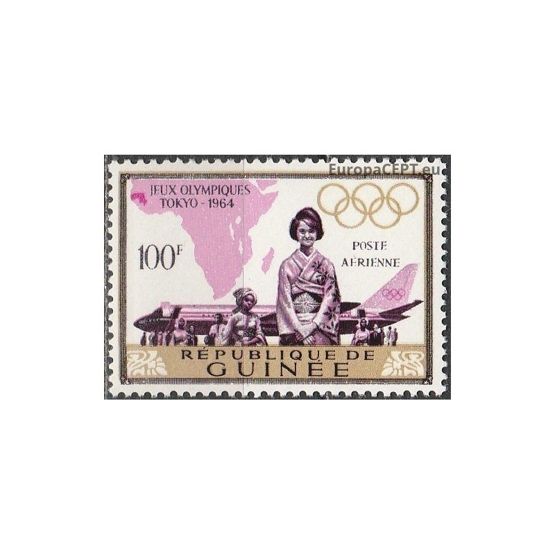 Gvinėja 1965. Tokijo vasaros olimpinės žaidynės